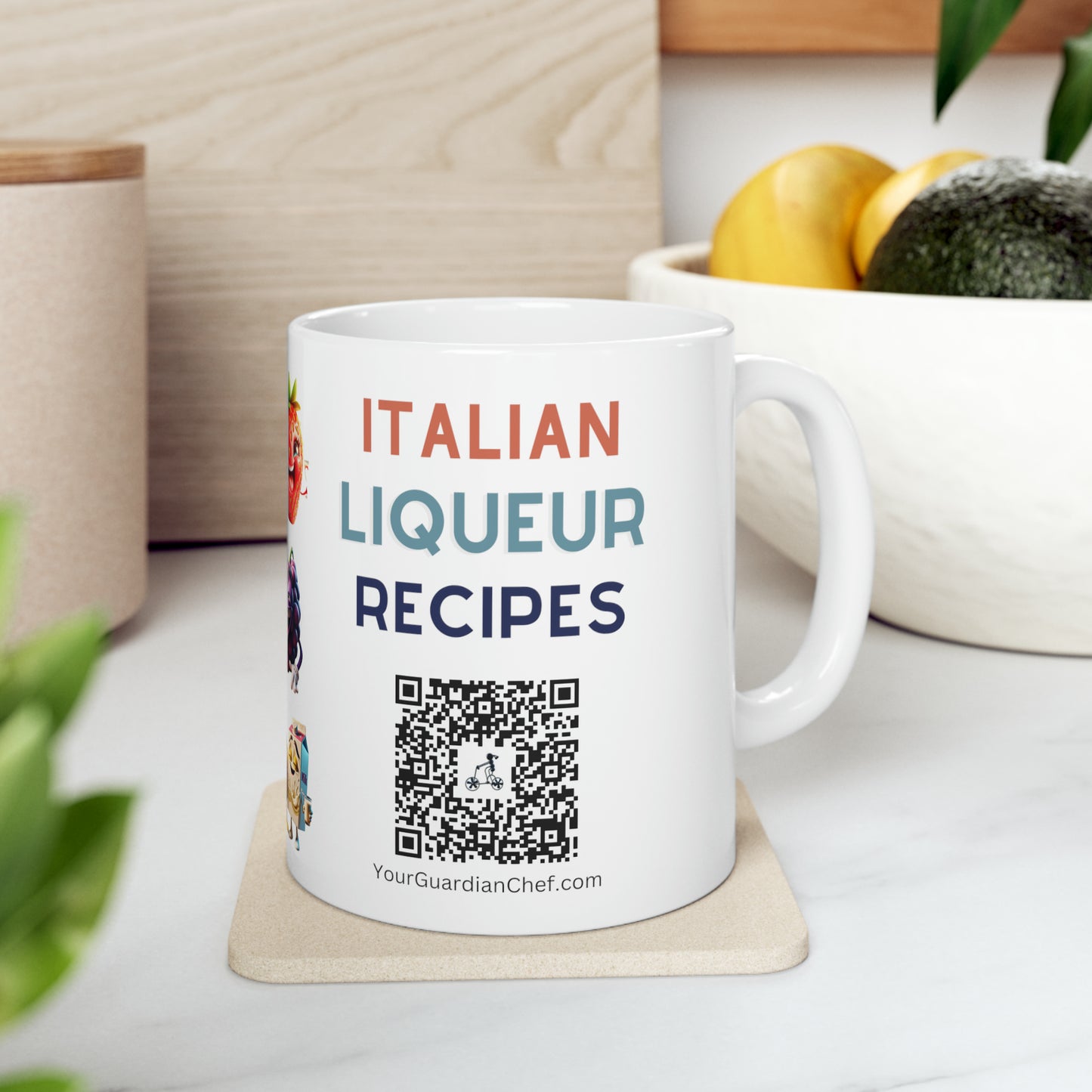 Italian liqueurs Mug, 11oz